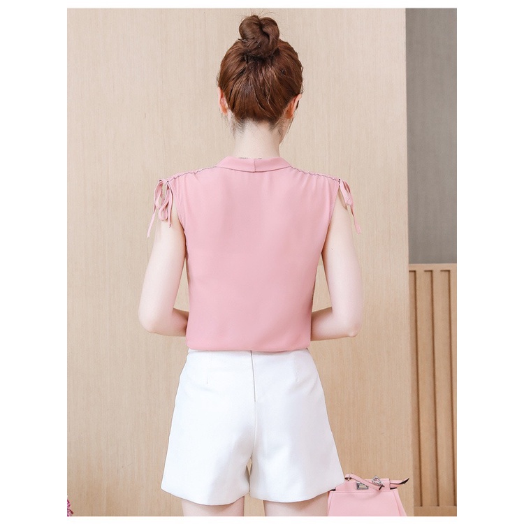 áo sát nách, áo sát nách cổ V, chất liệu lụa thái mềm mịn, thoáng mát, kiểu dáng trẻ trung năng động | BigBuy360 - bigbuy360.vn