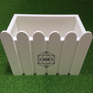 [3CE] Chậu hàng rào gỗ nhựa Composite