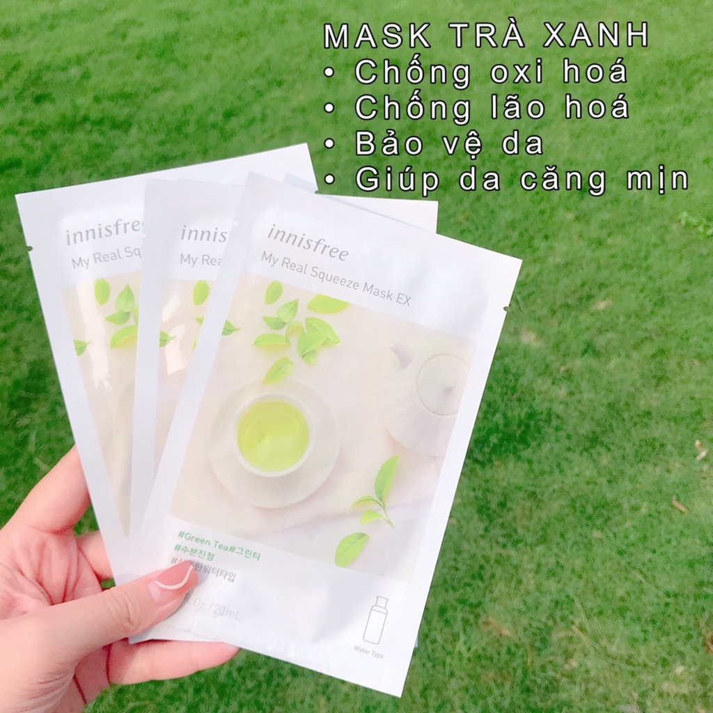 Innisfree _Nặt Nạ Innisfree My Real Squeeze Mask Innisfree