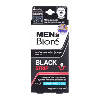 Miếng Lột Mụn Bioré Nam/ Nữ 4 miếng