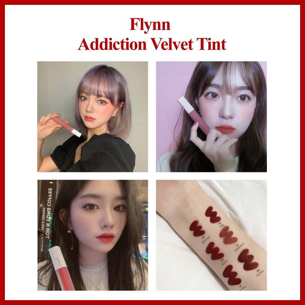 [Mã FLYNVT20 giảm đến 70%] Son kem lì Flynn Addiction Velvet Tint 3.5g | BigBuy360 - bigbuy360.vn