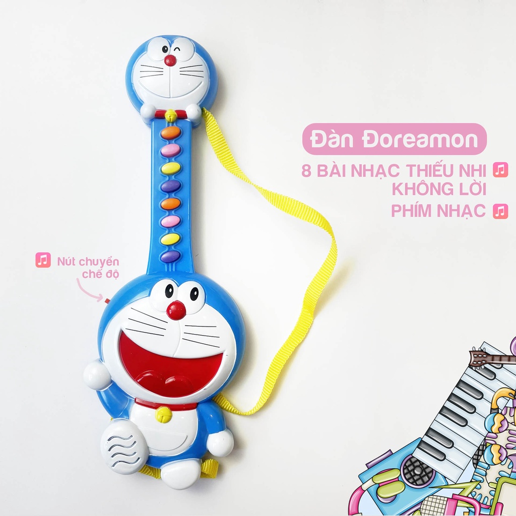 Đồ chơi âm nhạc cho bé đàn guitar cho trẻ nhạc thiếu nhi tiếng việt DCGD08 KIDS GARDEN