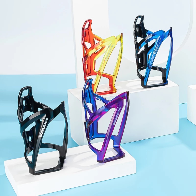 Giá đỡ bình nước ROCKBROS gắn trên xe đạp MTB siêu nhẹ nhiều màu sắc tùy chọn cố định tiện lợi