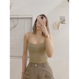Áo 2 dây cuốn biên