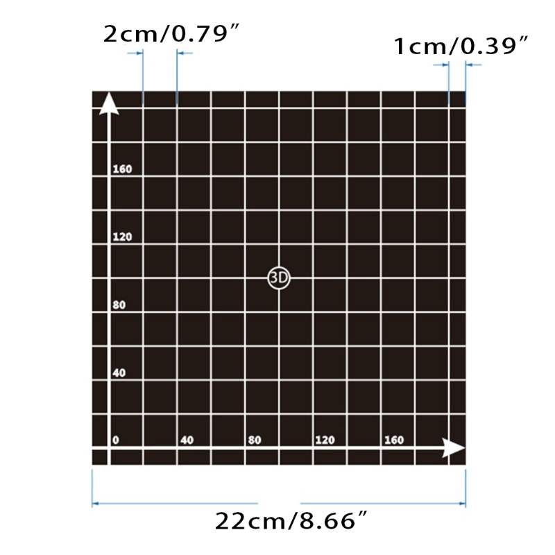 Tấm Lót Cách Nhiệt Hình Vuông 220mm / 300mm Chuyên Dụng Cho Máy In 3D