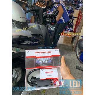 Mạch bật tắt đèn pha xe máy honda full giắc cắm - integrapted lock