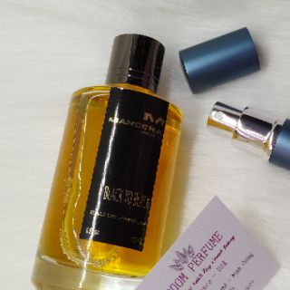(mẫu thử) nước hoa Mancera Black To Black