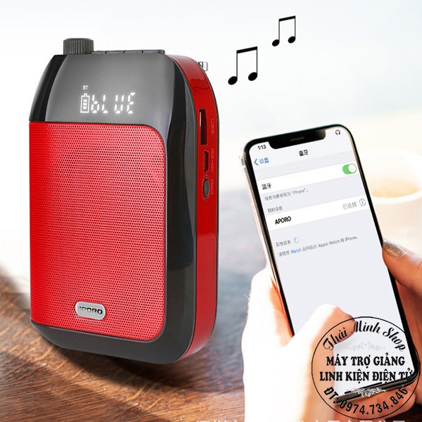 Máy trợ giảng Aporo T20 bluetooth  chính hãng