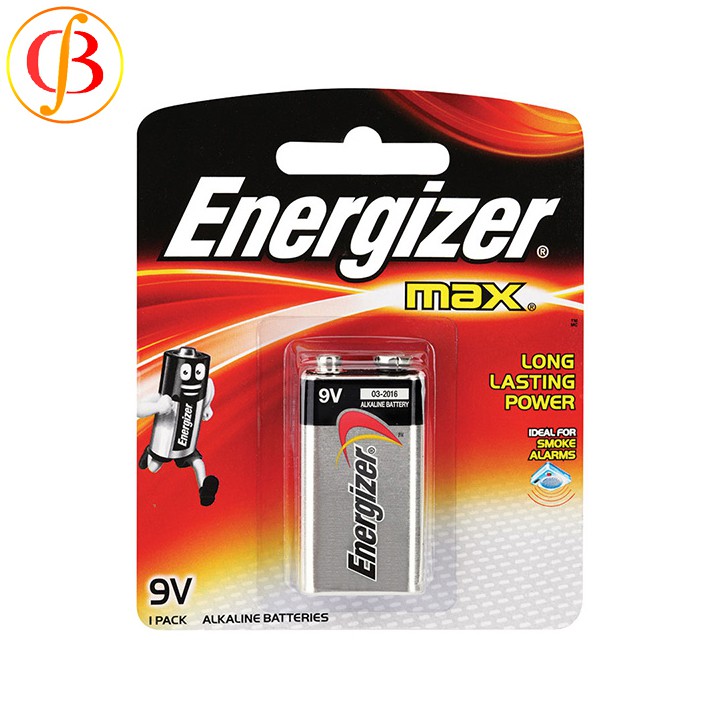 Pin 9v Energizer alkaline, Pin vuông Energizer alkaline