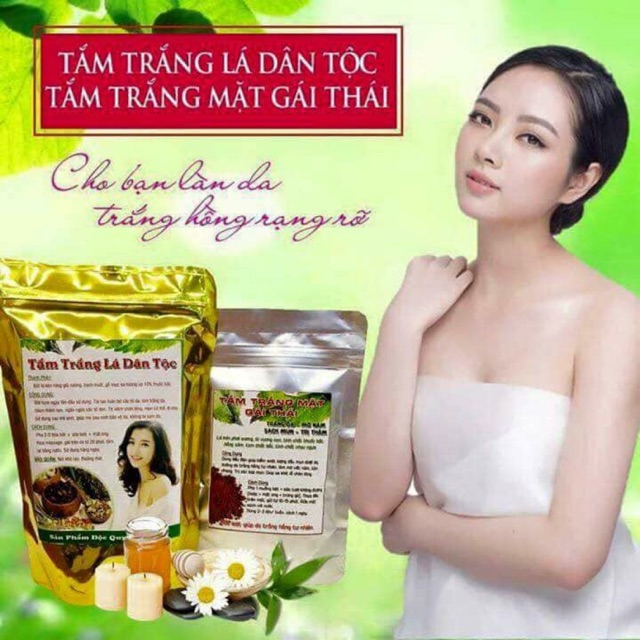 Tắm trắng lá dân tộc