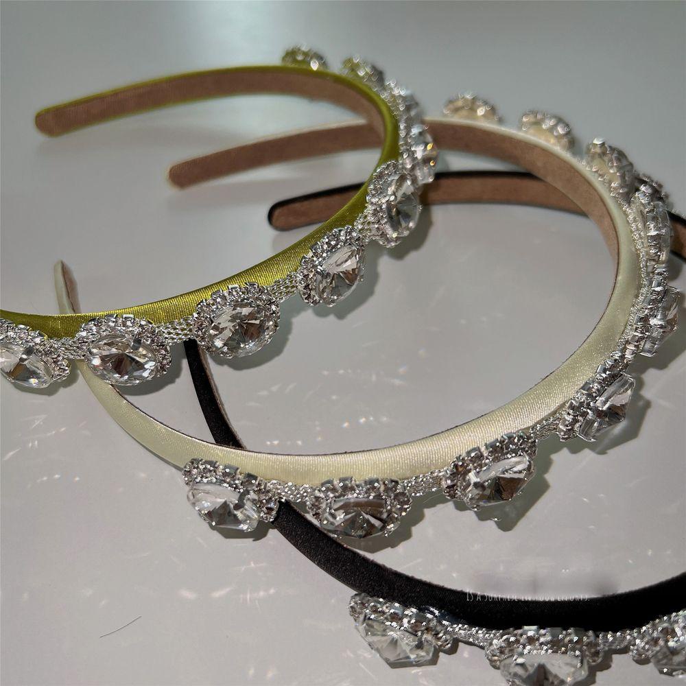 NICKOLAS Băng Đô Cài Tóc Đính Đá Lấp Lánh Sang Trọng Cho Nữ