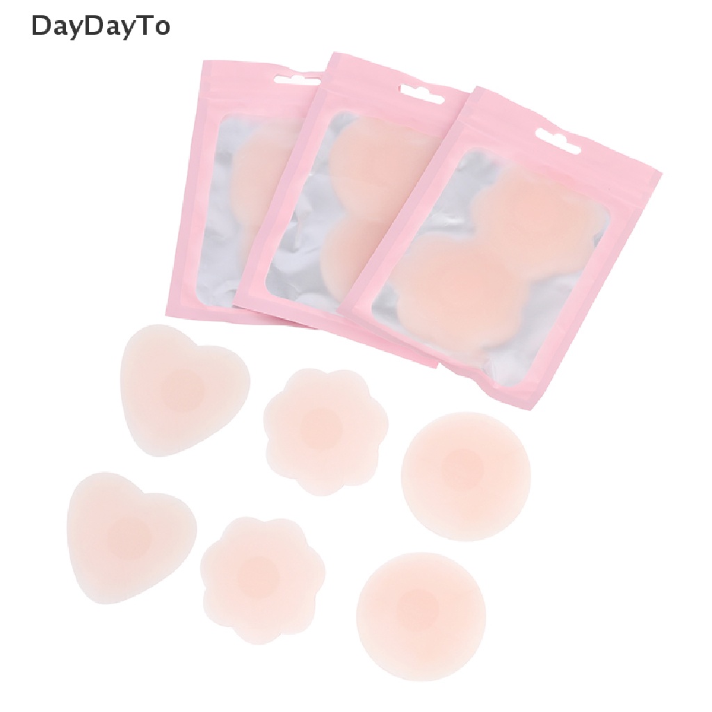 Set 2 / 4 Cặp Đệm Silicone Nâng Ngực Tái Sử Dụng Tiện Lợi