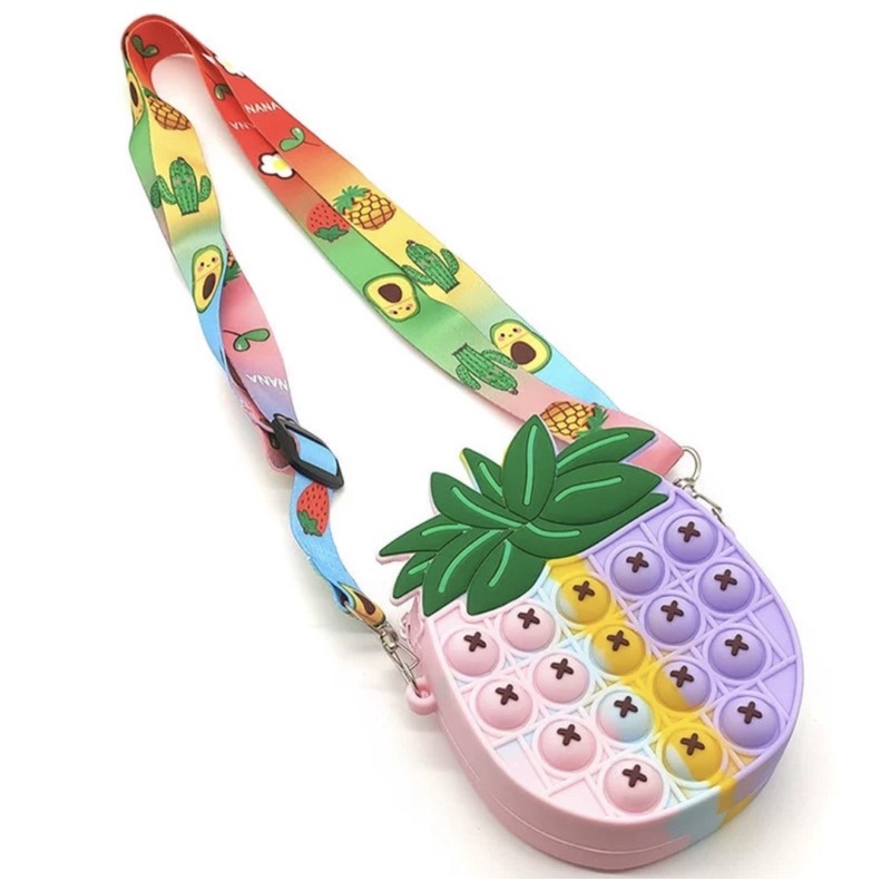 JF F400 Túi pop it đeo chéo Hot hit dành cho bé phiên bản mới nhất