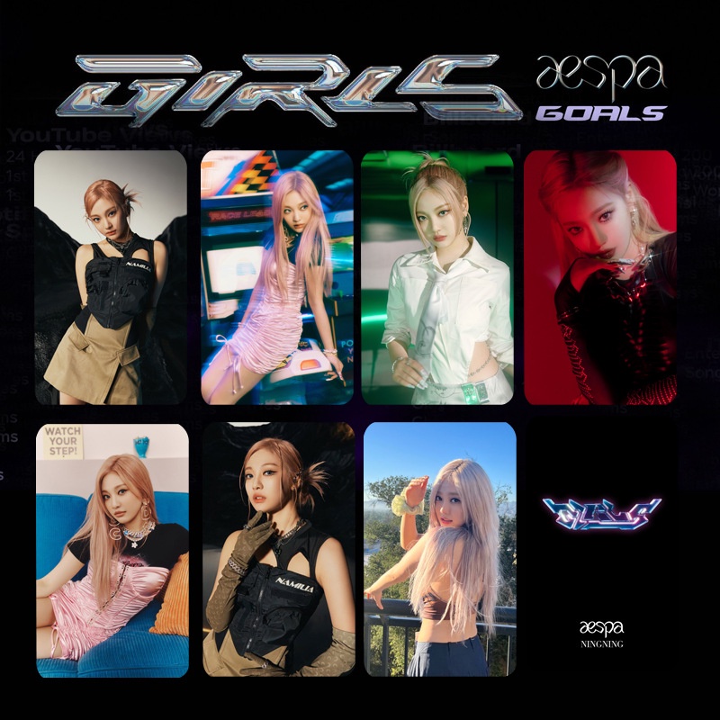 Bộ Sưu Tập Thẻ Bài Nữ Ca Sĩ Kpop Aespa GISELLE KARINA