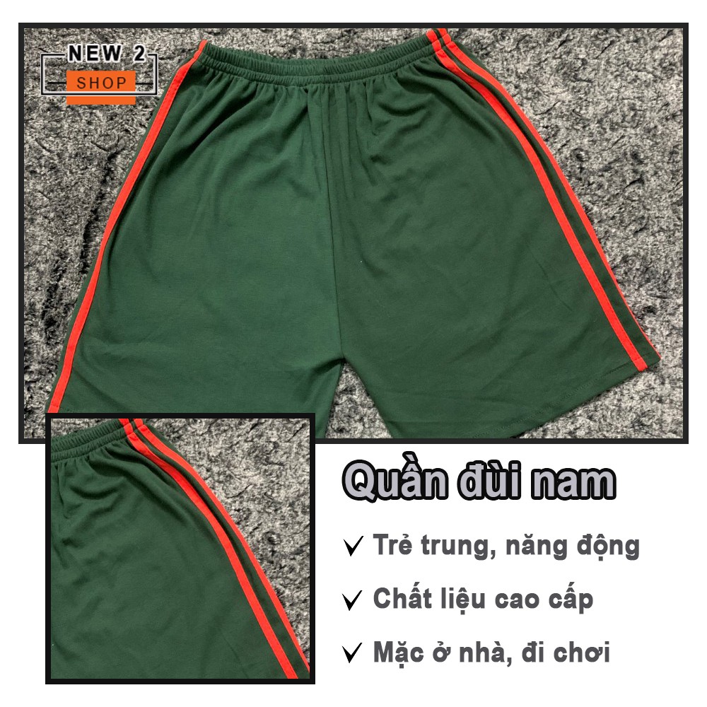 Quần short nam -Quần đùi nam cao cấp chất liệu thun cotton co giãn thích hợp đi chơi đi thể thao New2_Shop | BigBuy360 - bigbuy360.vn
