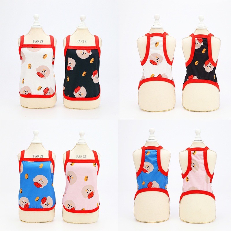 Áo hai dây chú gấu cho thú cưng