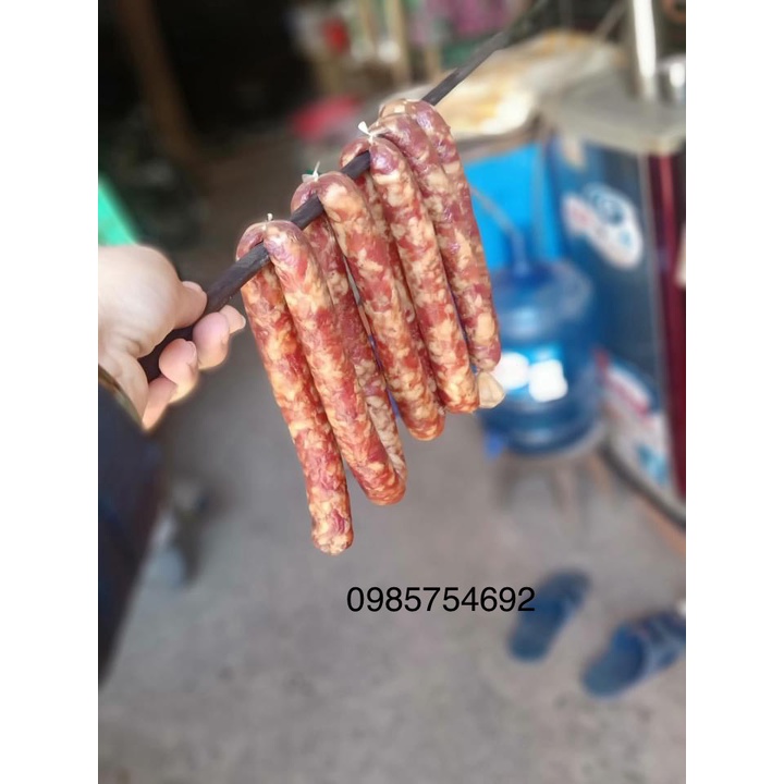 Nạp xưởng hun khói chuẩn vị Tây Bắc hút chân không sạch sẽ đảm bảo không chất bảo quản