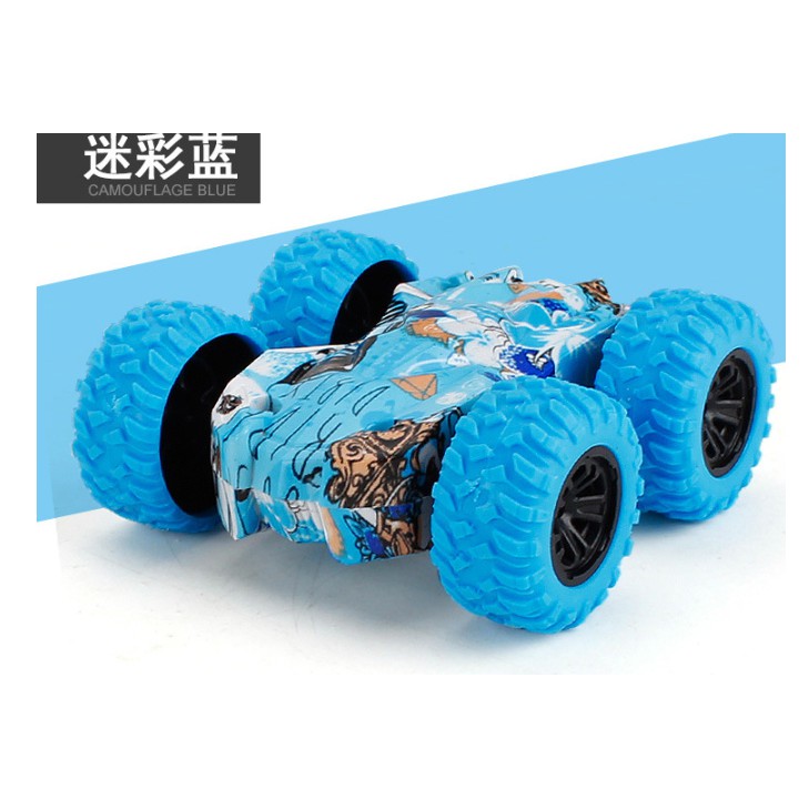 Combo 2 xe leo núi 2 mặt tự lật 360 độ xe leo núi off-road graffiti