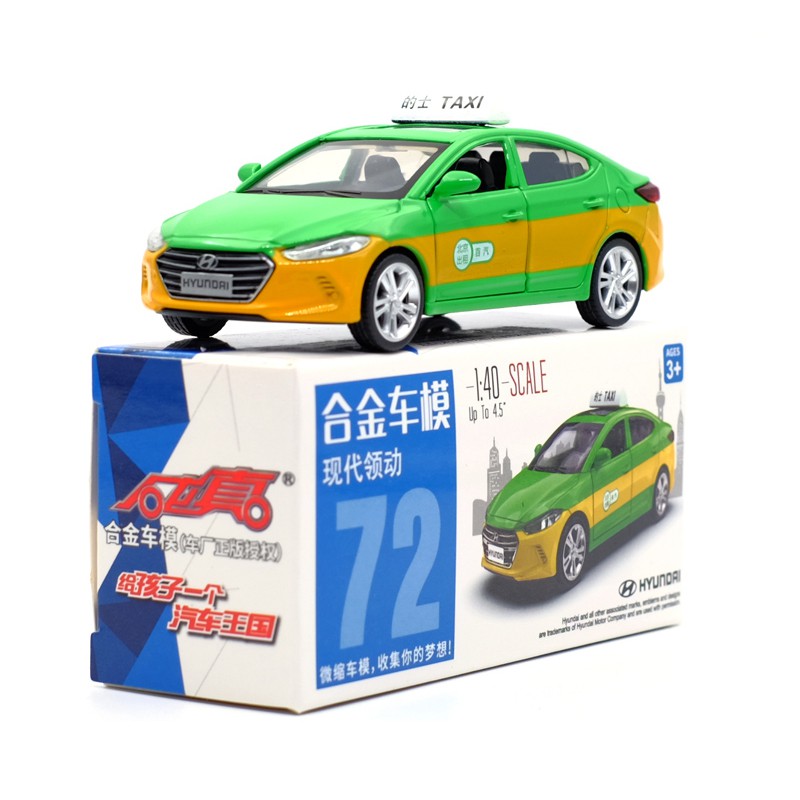 Caipo hyundai elantra i mô hình ô tô hợp kim xe off-road 1: 40 kéo lại cửa mở cậu bé trẻ em đồ chơi hợp kim bộ sưu tập trang trí đồ trang trí quà tặng sinh nhật