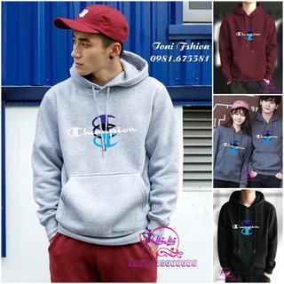 ÁO KHOÁC NỈ NGOẠI HD260 [Hàng Thêu Champion - Kèm Ảnh Thật] (Nam Nữ)