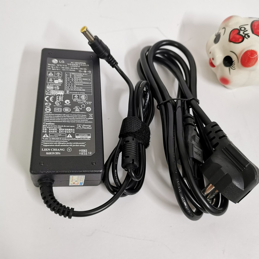 Sạc màn hình LG 12V/4A, Adapter màn hình LG 12v-4a chân thường