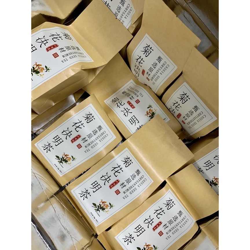 Trà bông cúc quyết minh tử Trà thảo mộc thức khuya.