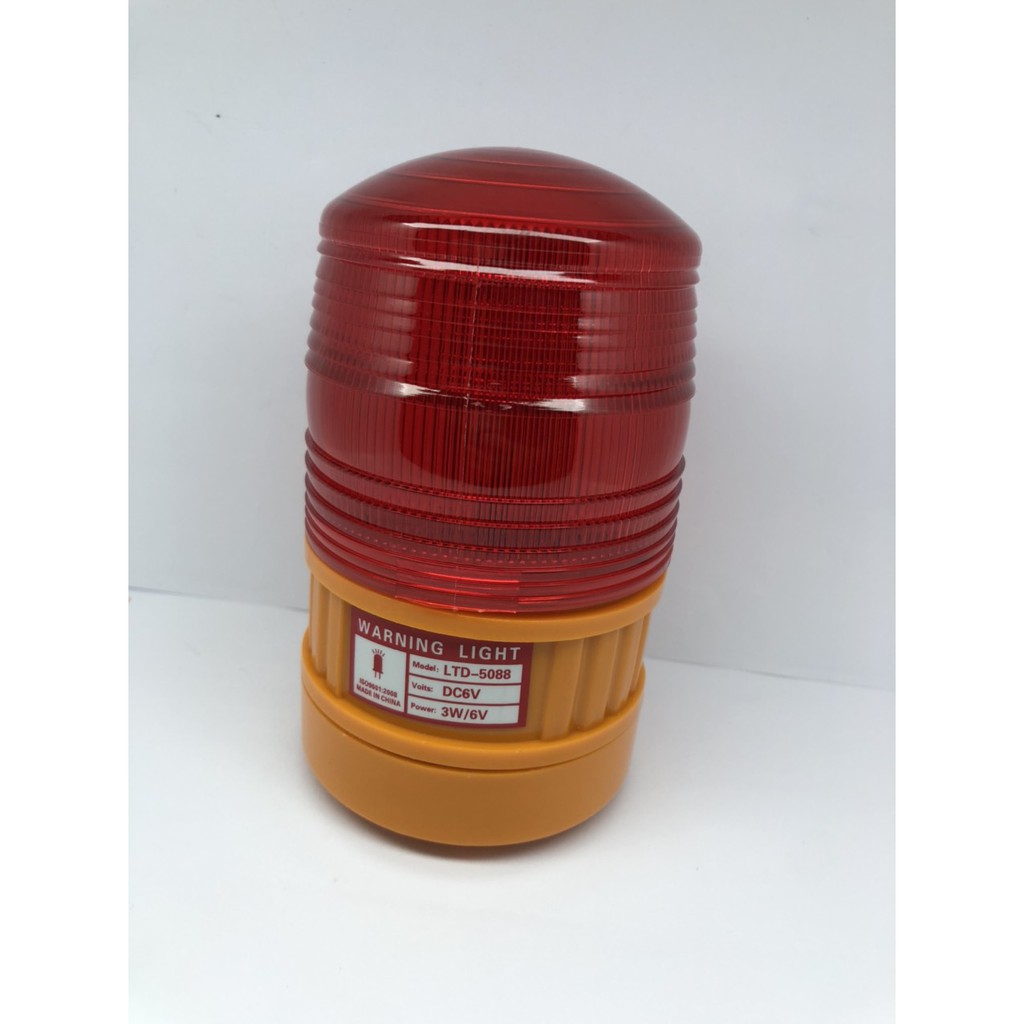 Đèn cảnh báo dùng pin chớp nháy