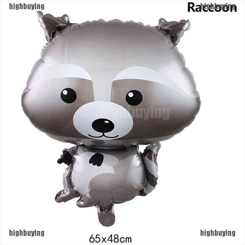 Set 4 Bong BóNg HìNh ĐộNg VậT Dễ Thương Trang Trí TiệC