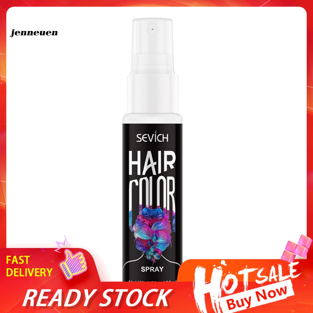 [Hàng mới về] Bình xịt/Phấn nhuộm tóc mini màu sắc nhanh chóng dành cho nữ