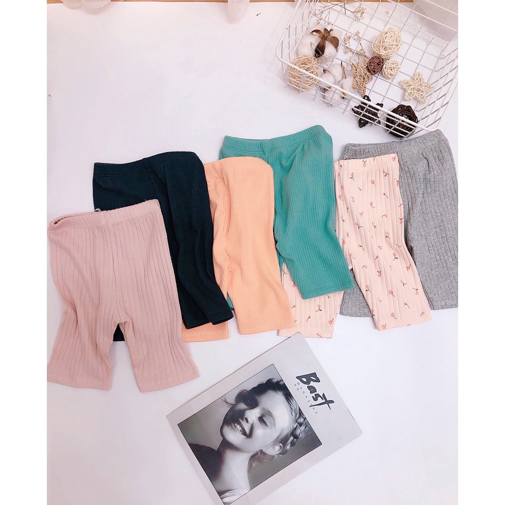 Quần legging chất len kiểu dáng basic cực đẹp cho bé gái (V653)