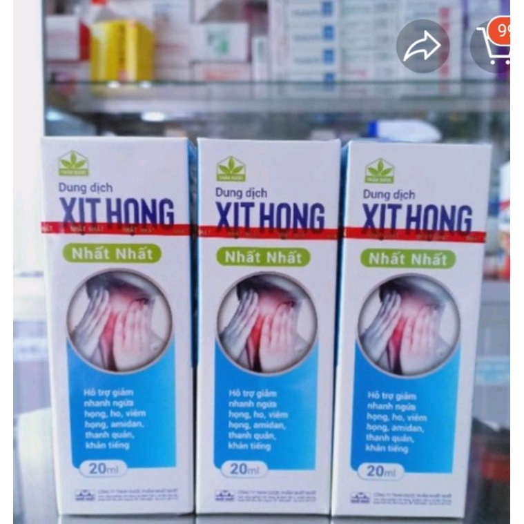 Xịt họng nhất nhất