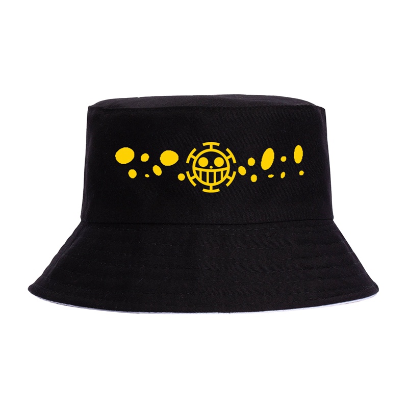 Nón Vành Chất Liệu Cotton In Hình Anime ONE PIECE Thời Trang