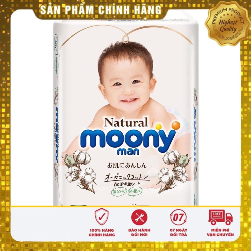 [Rẻ Vô Địch][Nội Địa Nhật] Tã/Bỉm Moony Natural Nội Địa Nhật cộng miếng Dán/Quần ĐỦ SIZE NB63/S58/M48/L36/XL32