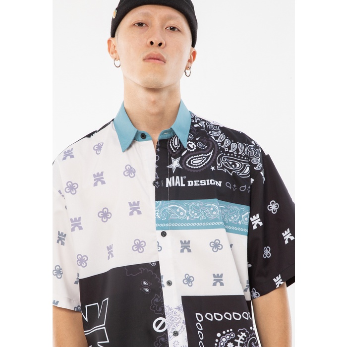 Áo sơ mi tay lỡ dáng rộng Mẫu 3 - PAISLEY BANDANA Ver.2