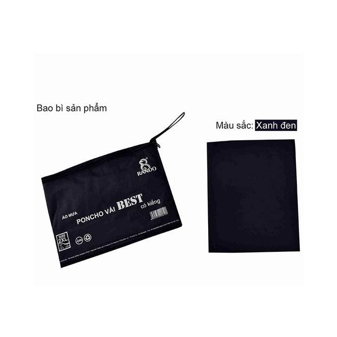 ÁO MƯA PONCHO VẢI BEST KIẾNG - ÁO MƯA RANDO