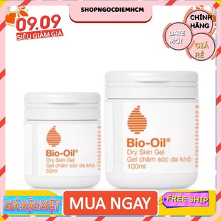 BIO OIL GEL 50ML/100ML SẢN PHẨM CHUYÊN BIỆT CHO DA KHÔ,THIẾU ẨM,THIẾU NƯỚC DA KÉM LÃO HOÁ,