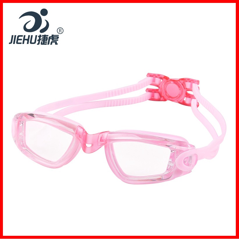 Kính bơi chống nước cao cấp cho bé 5-16 tuổi JIEHU 360 góc nhìn, hạn chế sương mờ