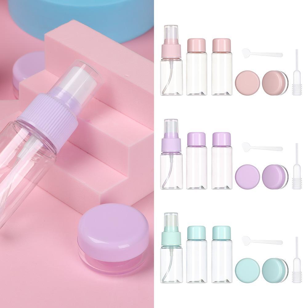 Set 7 Chai Nhựa PVC Không Độc Hại Tiện Dụng Khi Đi Du Lịch