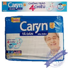 Tã dán Caryn người lớn miếng lẻ cỡ M và ML