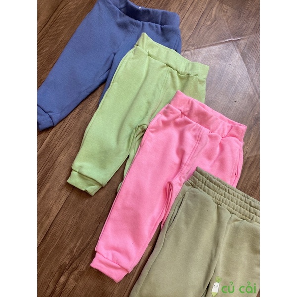 Quần nỉ Gee.J bé trai, bé gái 4 màu QUAN10
