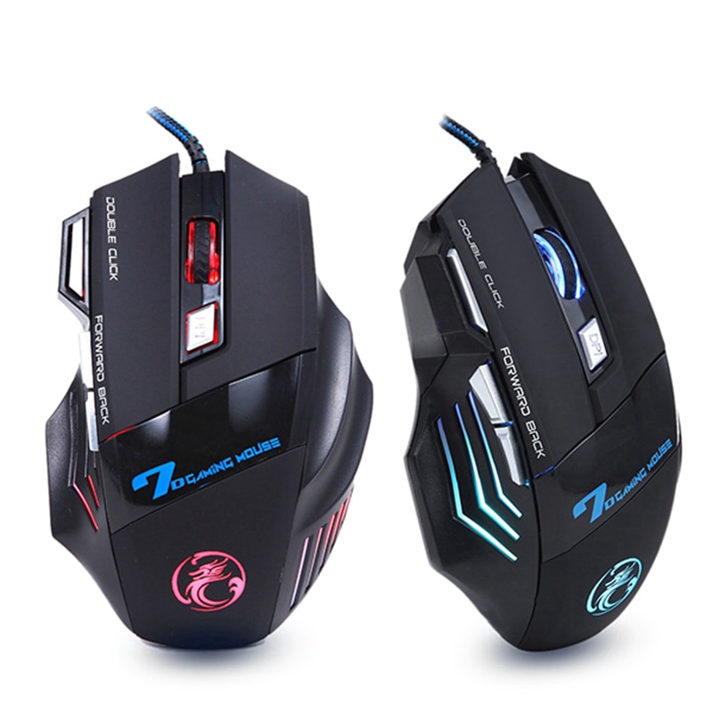 Chuột Gaming X7 có dây tích hợp đèn LED 5500 DPI cao cấp | WebRaoVat - webraovat.net.vn