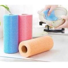Cuộn khăn lau đa năng 50 miếng,giấy lau tiện lợi