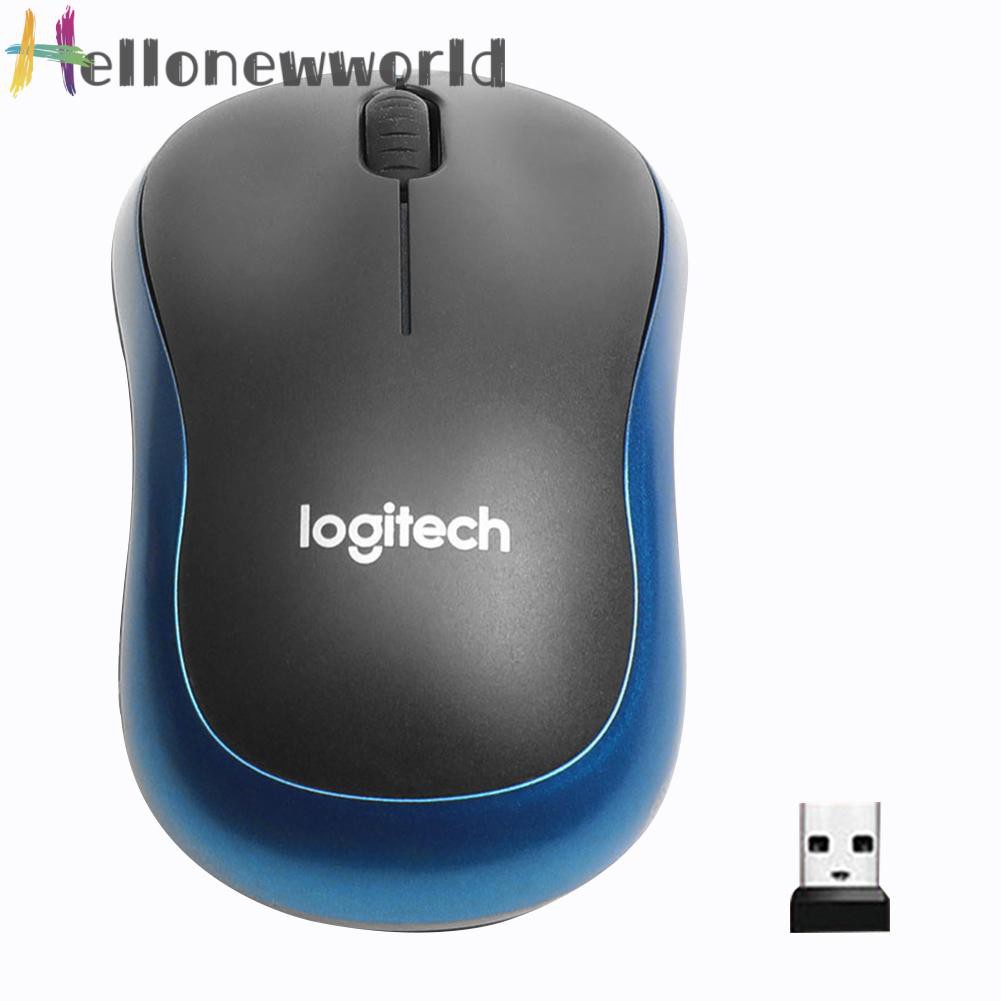 Chuột Gaming Không Dây Logitech M185 2.4 Ghz 1000dpi 3 Nút Bấm