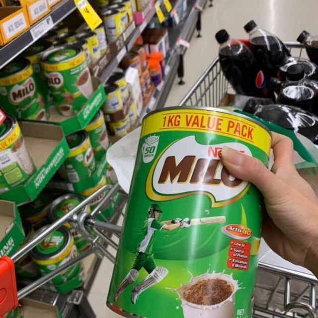 Sữa milo úc