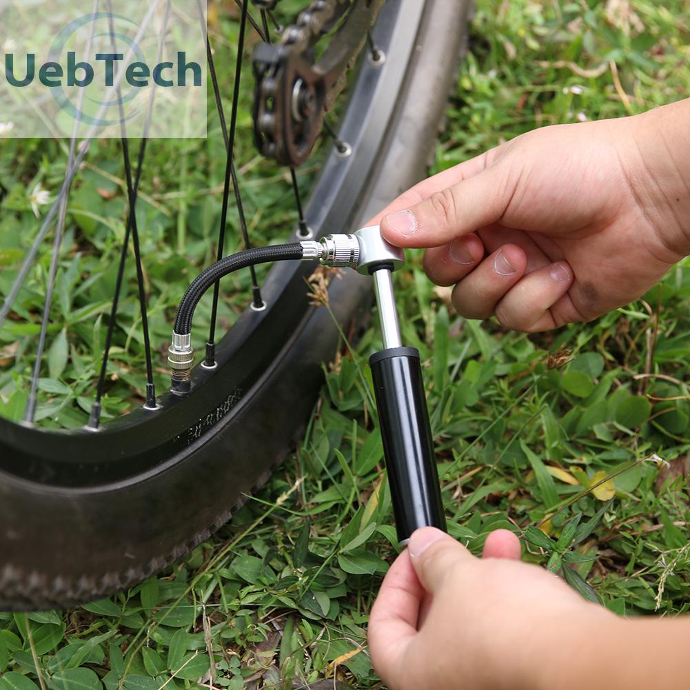 Bơm Xe Đạp Mini Cầm Tay Bằng Hợp Kim Nhôm Uebtech