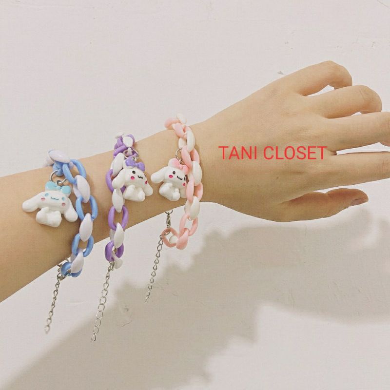 Lắc Tay Sắc Màu Cinnamoroll Xinh Xắn