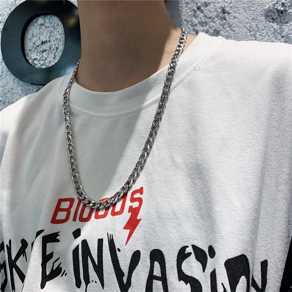 Dây Chuyền Hợp Kim Thiết Kế Đơn Giản Cá Tính Cho Nữ