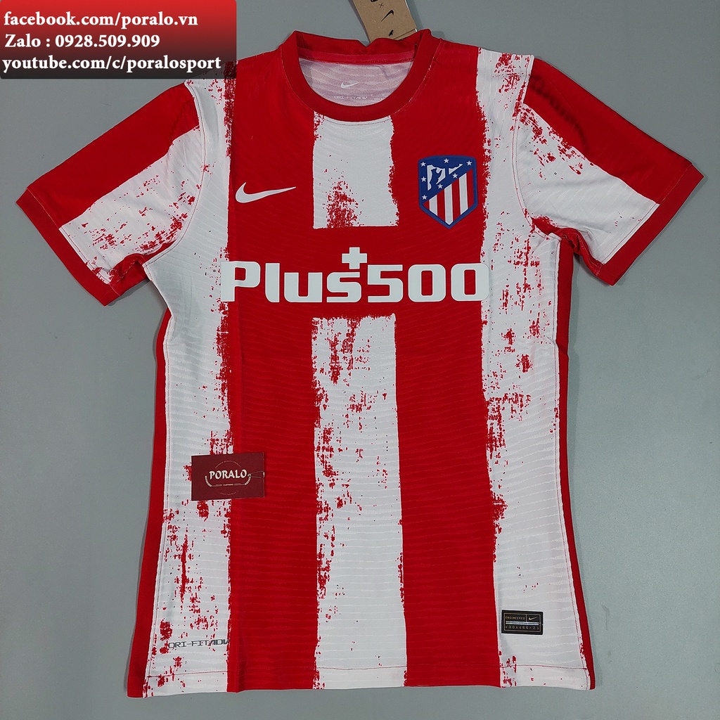 BỘ ÁO ĐẤU CLB ATLETICO MADRID SÂN NHÀ 2021/22 BẢN PLAYER CAO CẤP