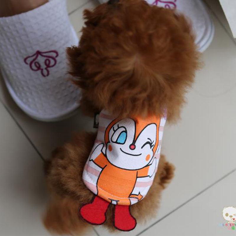 Áo Len Lông Cừu Họa Tiết Hoạt Hình Anpanman Cho Thú Cưng