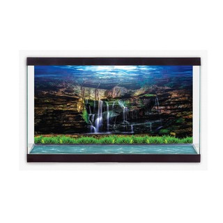 TRANH DECAL DÁN HỒ CÁ 3D_HỔ LỬA